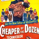 Cheaper By The Dozen (1950) - Clifton Webb  DVD
