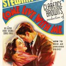 Come Live With Me (1941) - James Stewart  DVD