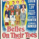 Belles On Their Toes (1952) - Jeffrey Hunter  DVD