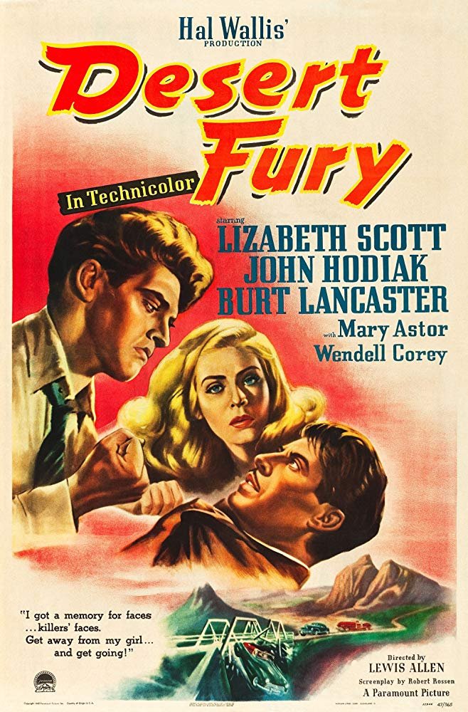 Desert Fury (1947) - Burt Lancaster  DVD