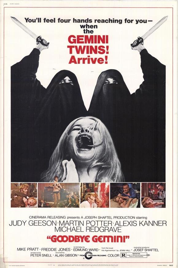 Goodbye Gemini (1970) - Michael Redgrave  DVD