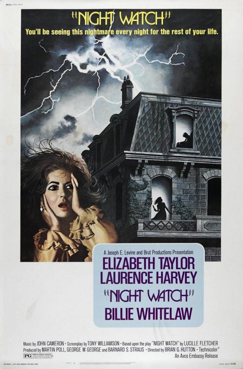 Night Watch (1973) - Elizabeth Taylor  DVD