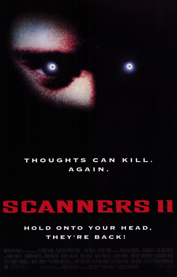 Scanners 2 : A New Order (1991) - David Hewlett  DVD