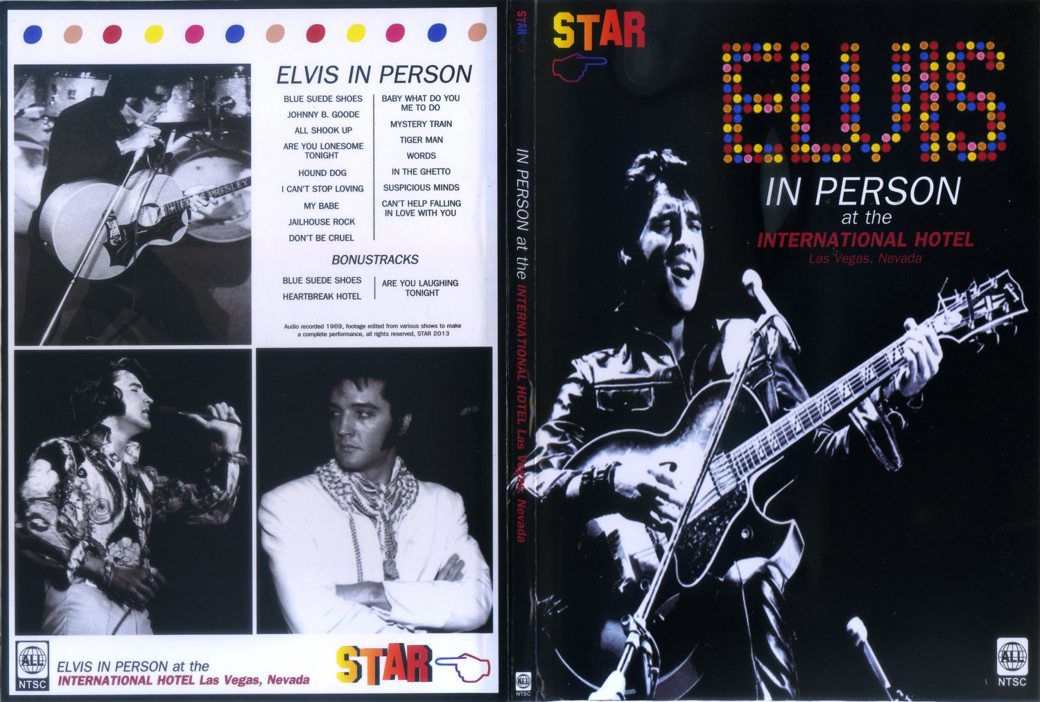Elvis In Person At The International Hotel 1969 DVD Elvis In Person At The International Hotel 1969 DVD