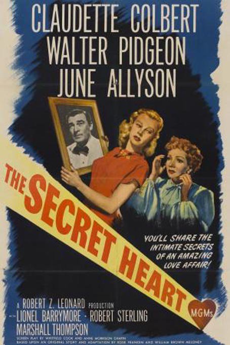 The Secret Heart (1946) - Claudette Colbert  DVD
