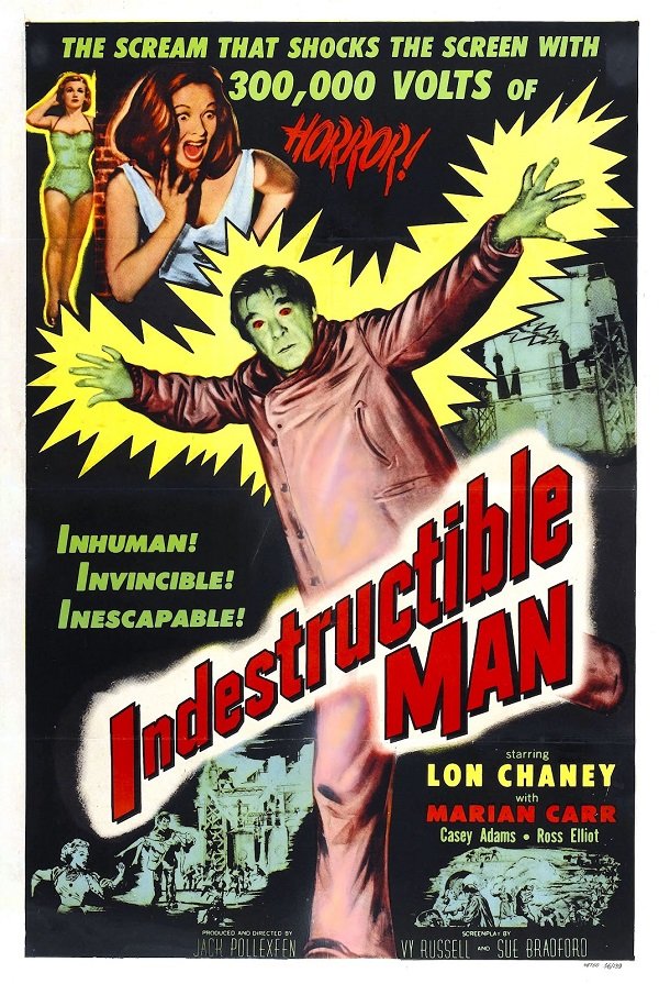 Indestructible Man (1956) - Lon Chaney Jr.  DVD