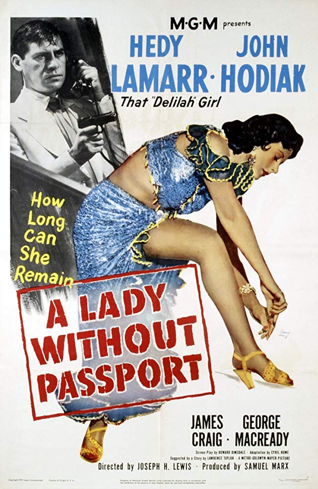 A Lady Without Passport (1950) - Hedy Lamarr  DVD
