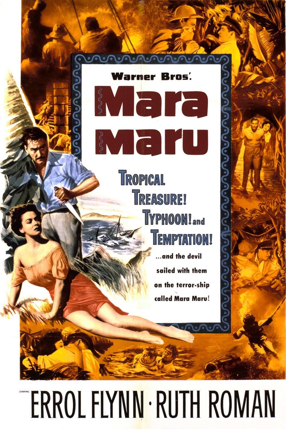Mara Maru (1952) - Errol Flynn  DVD