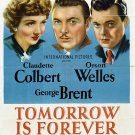 Tomorrow Is Forever (1946) - Claudette Colbert  DVD
