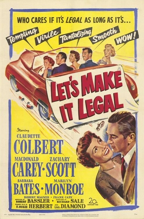 Let&Acirc;&acute;s Make It Legal (1951) - Claudette Colbert  DVD