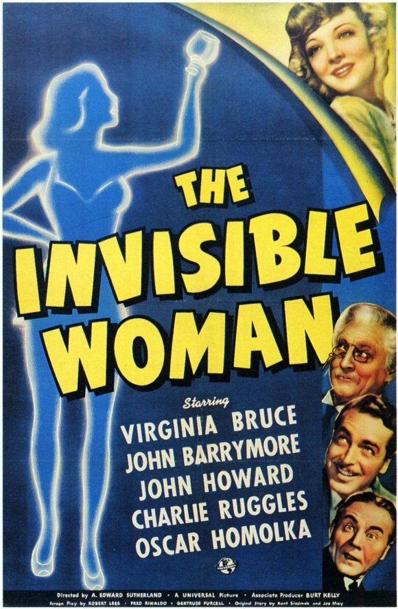 The Invisible Woman (1940) - Virginia Bruce  DVD