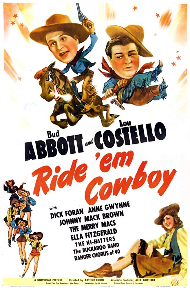 Ride &Acirc;&acute;Em Cowboy (1942) - Abbott & Costello  DVD