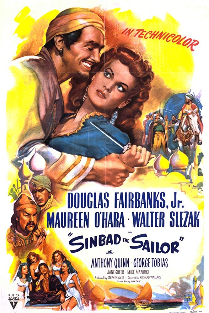 Sinbad The Sailor (1947) - Douglas Fairbanks Jr. DVD