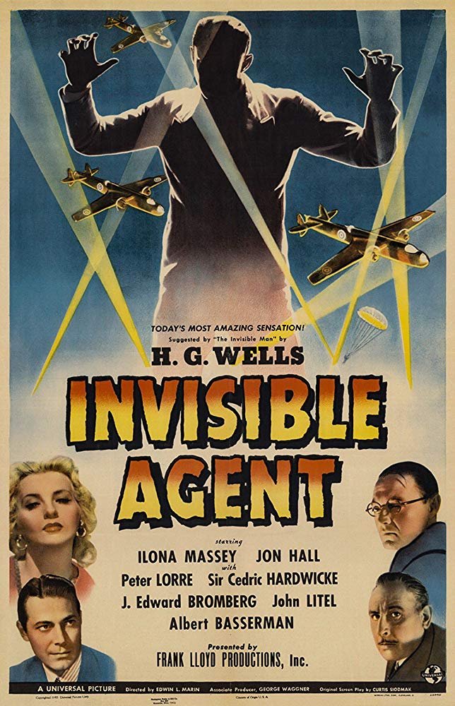 Invisible Agent (1942) - Jon Hall  DVD