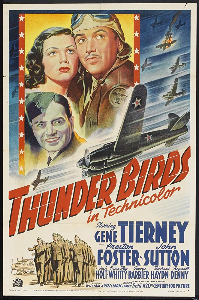 Thunder Birds (1942) - Gene Tierney DVD