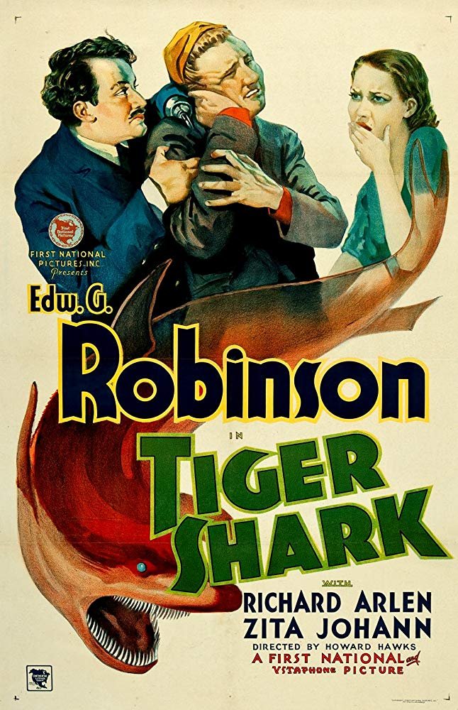 Tiger Shark (1932) - Edward G. Robinson  DVD