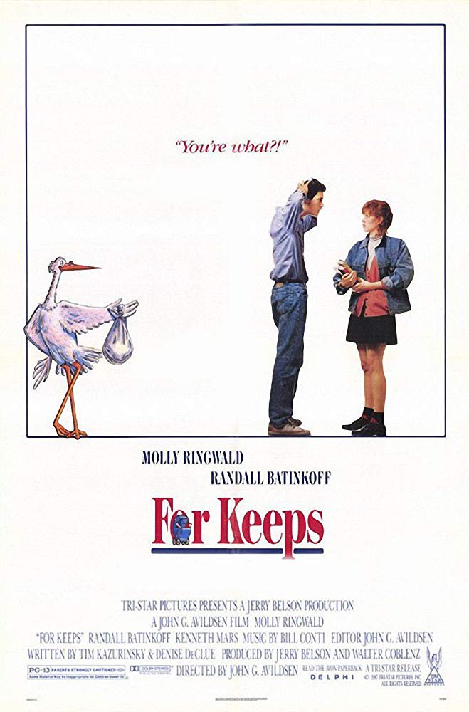 For Keeps (1988) - Molly Ringwald  DVD