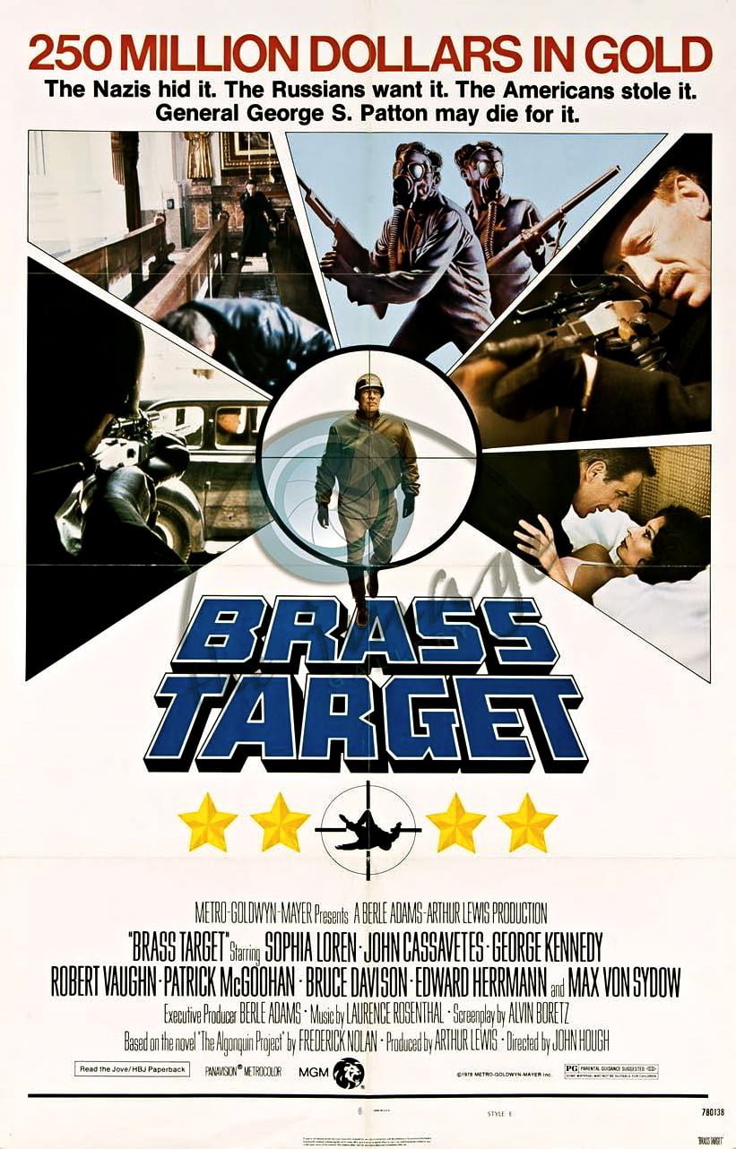 Brass Target (1978) - John Cassavetes  DVD
