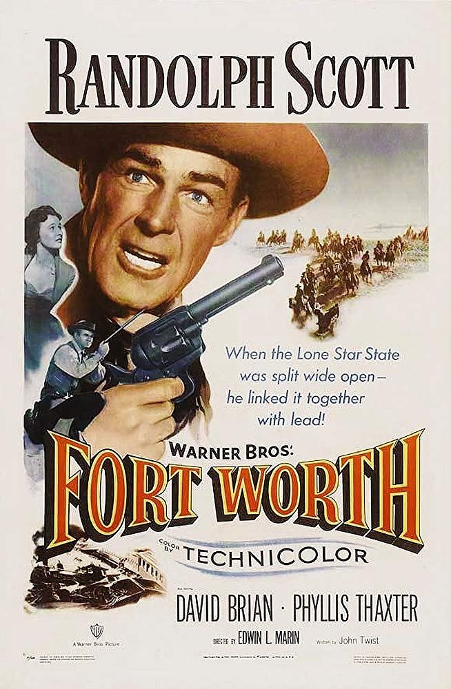 Fort Worth (1951) - Randolph Scott  DVD