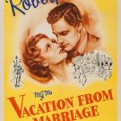 Vacation From Marriage (1945) - Robert Donat  DVD