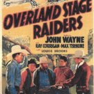 Overland Stage Raiders (1938) - John Wayne  DVD