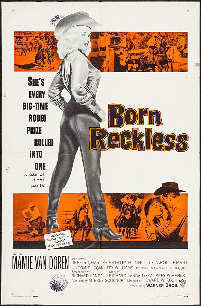 Born Reckless (1958) - Mamie Van Doren  DVD