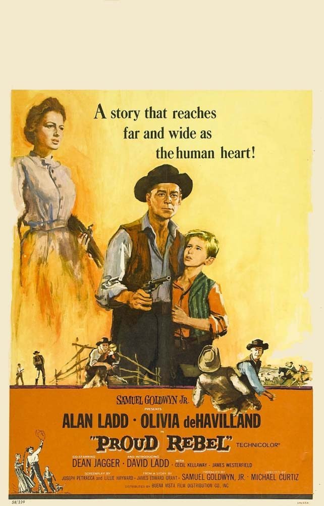 The Proud Rebel (1958) - Alan Ladd  DVD