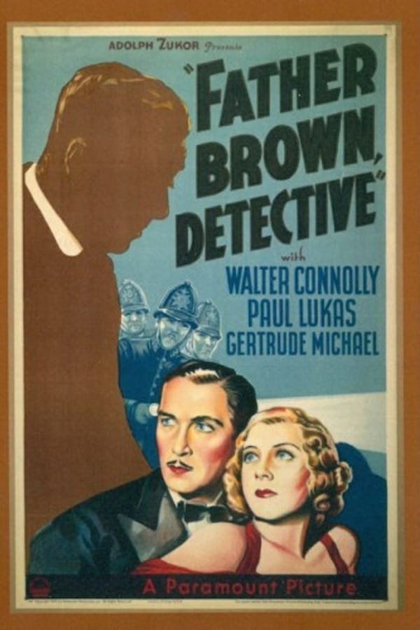 Father Brown Detective (1934) - Walter Connolly DVD