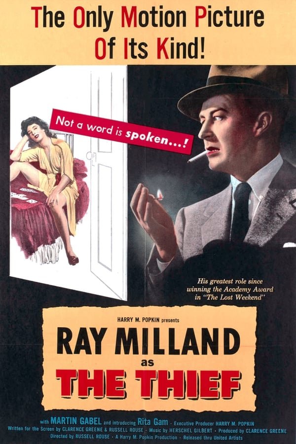 The Thief (1952) - Ray Milland DVD