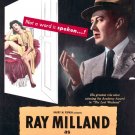 The Thief (1952) - Ray Milland  DVD