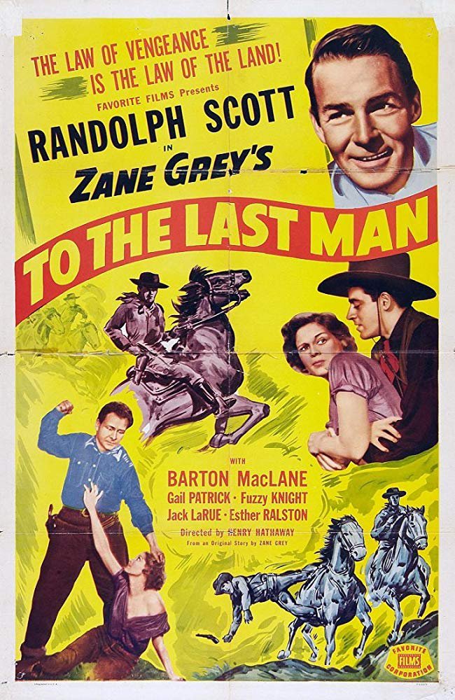 To The Last Man (1933) - Randolph Scott  DVD