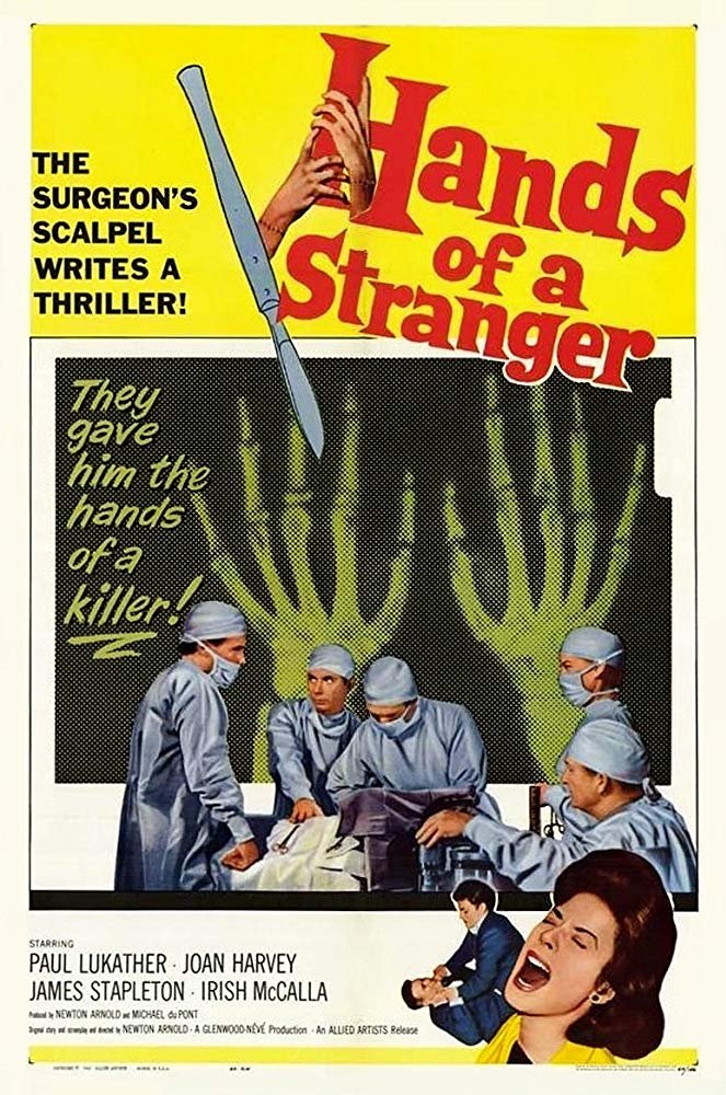 Hands Of A Stranger (1962) - Paul Lukather  DVD