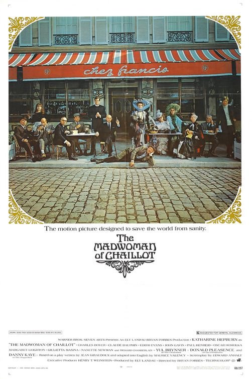 The Madwoman Of Chaillot (1969) - Katharine Hebburn  DVD