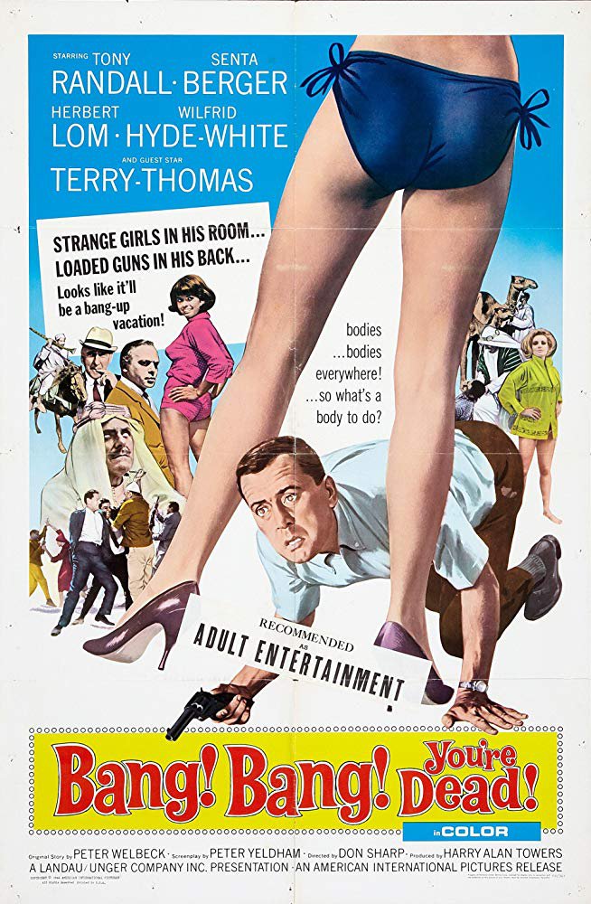 Our Man In Marrakesh AKA Bang Bang You&Acirc;&acute;re Dead (1966) -Tony Randall  DVD