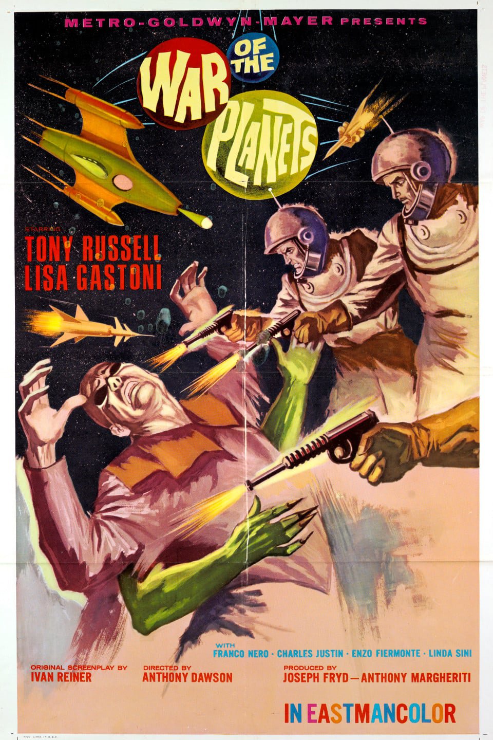 War Of The Planets (1966) - Tony Russell  DVD