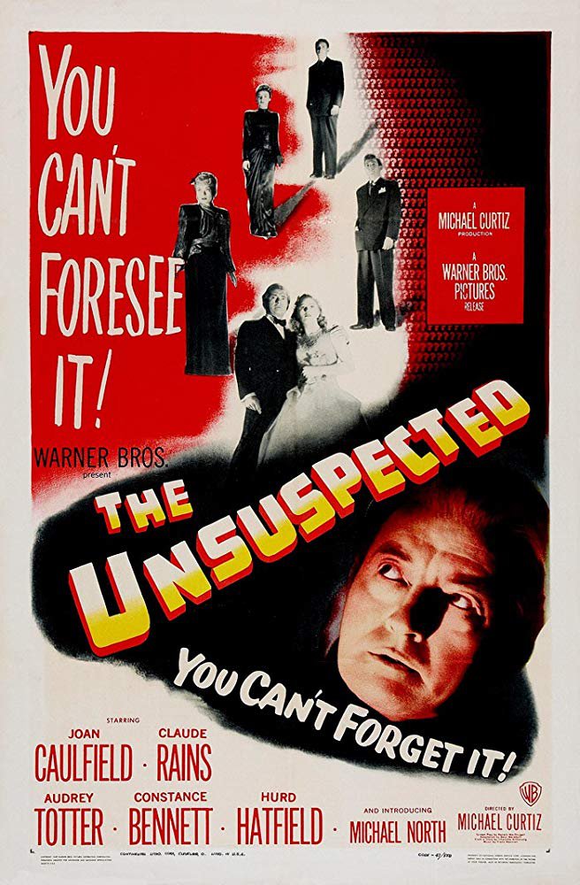 The Unsuspected (1947) - Claude Rains  DVD