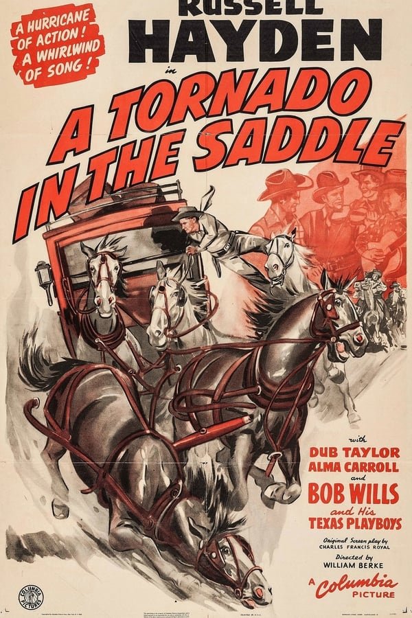 A Tornado In The Saddle (1942) - Russell Hayden DVD