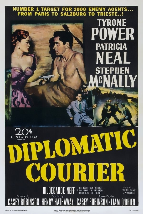 Diplomatic Courier (1952) - Tyrone Power DVD