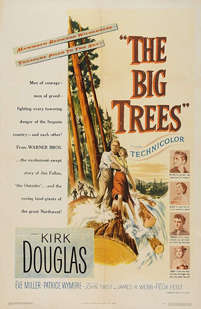 The Big Trees (1952) - Kirk Douglas DVD