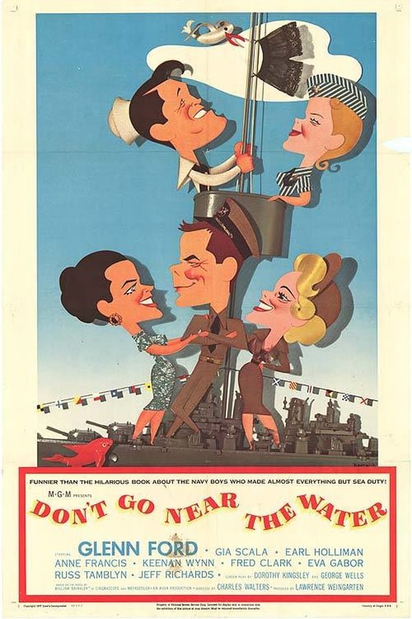 Don´t Go Near The Water (1957) - Glenn Ford DVD