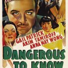 Dangerous To Know (1938) - Akim Tamiroff  DVD