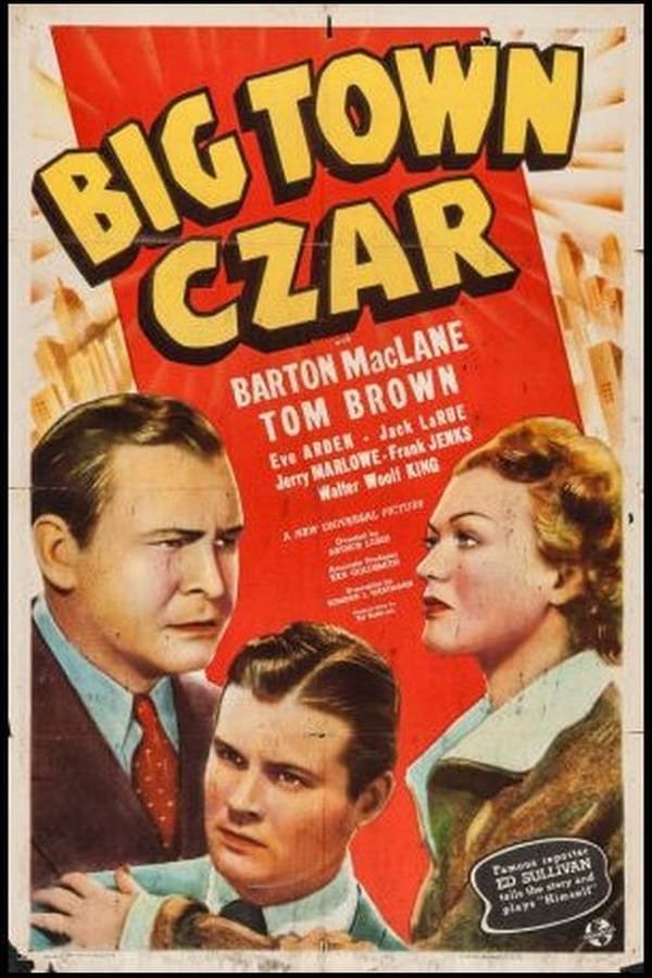 Big Town Czar (1939) - Barton MacLane DVD