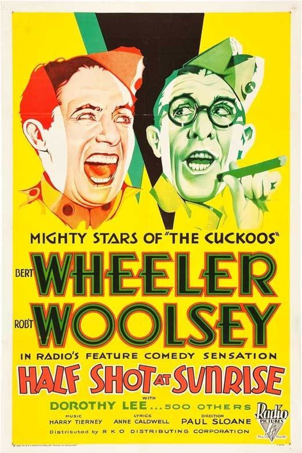 Half Shot At Sunrise (1930) - Wheeler & Woolsey  DVD
