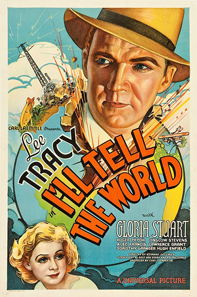 I&Acirc;&acute;ll Tell The World (1934) - Lee Tracy  DVD