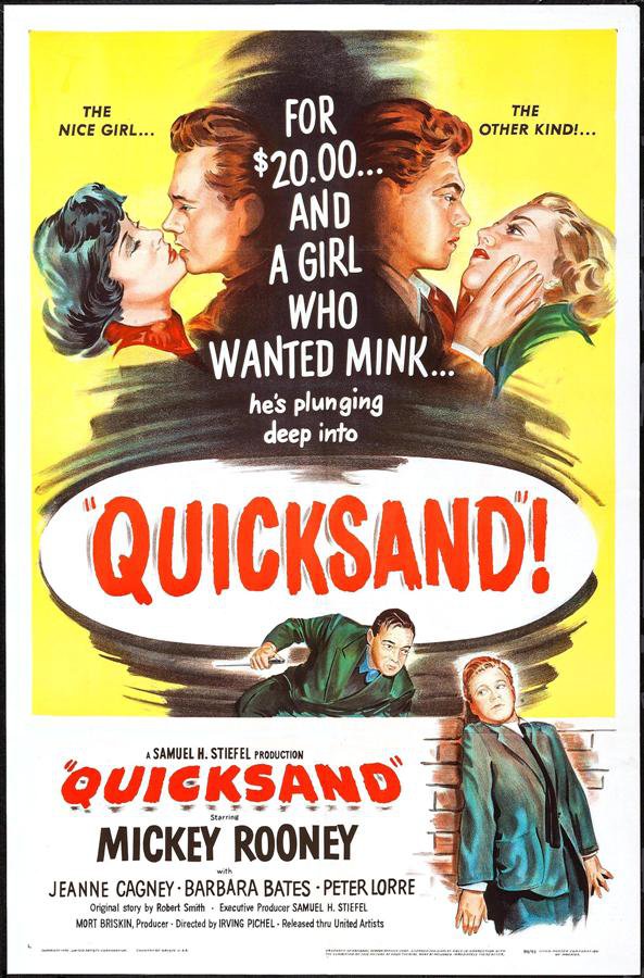 Quicksand (1950) - Mickey Rooney DVD