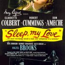 Sleep, My Love (1948) - Claudette Colbert  DVD