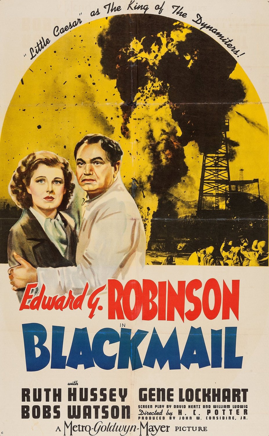Blackmail (1939) - Edward G.Robinson DVD