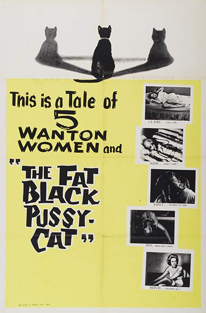 The Fat Black Pussycat (1963) - Frank Jamus DVD