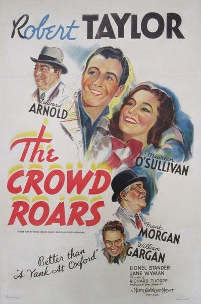 The Crowd Roars (1938) - Robert Taylor  DVD