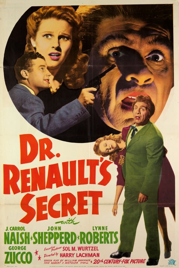 Dr. Renault&Acirc;&acute;s Secret (1942) - J, Carroll Naish  DVD